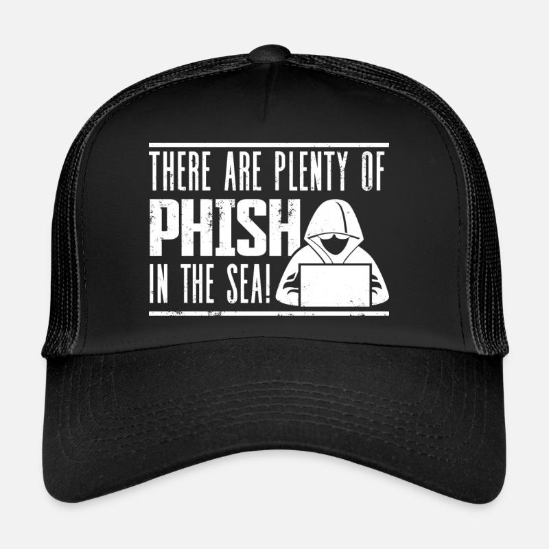 Cyber Security Professional Expert White Hat - Trucker Cap - Schwarz/Schwarz