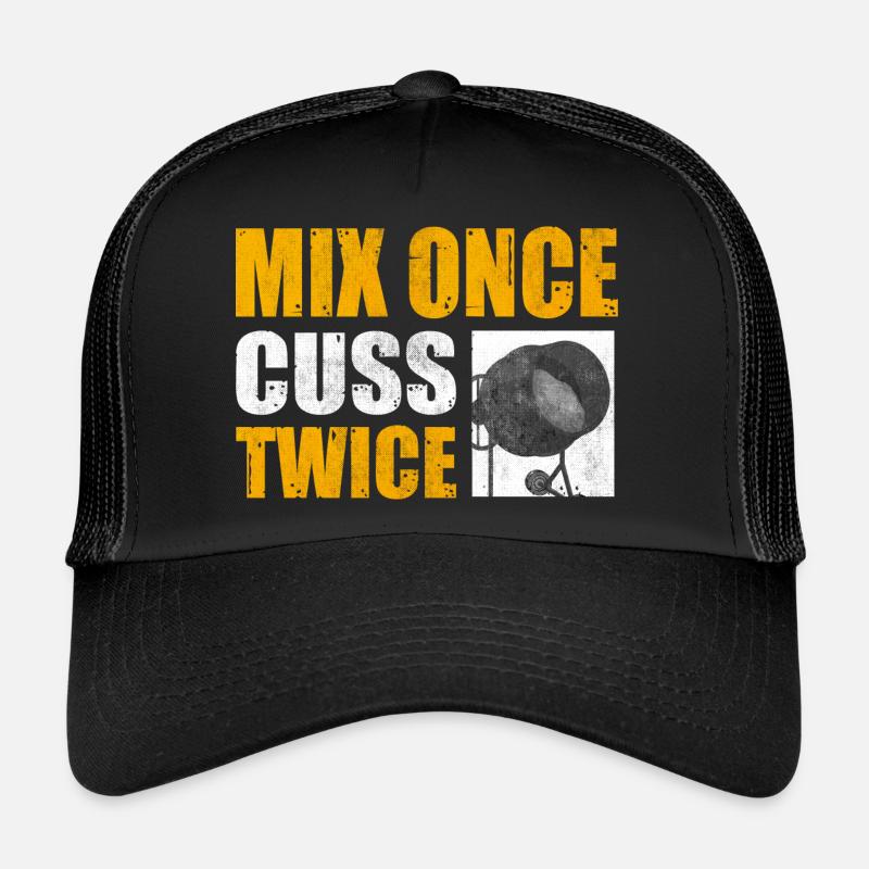 Concrete Finisher Concrete Mixer Construction Trucker Cap