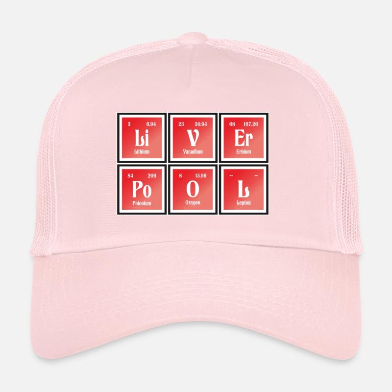 | de Liverpool Tableau périodique des éléments Casquette trucker 