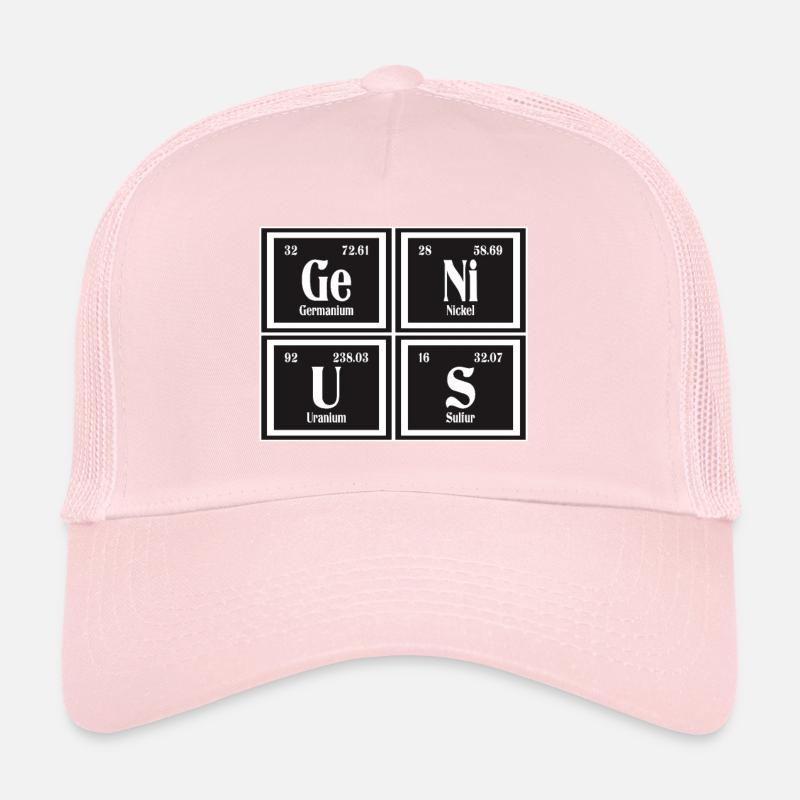 Génie | Tableau périodique des éléments Casquette trucker 