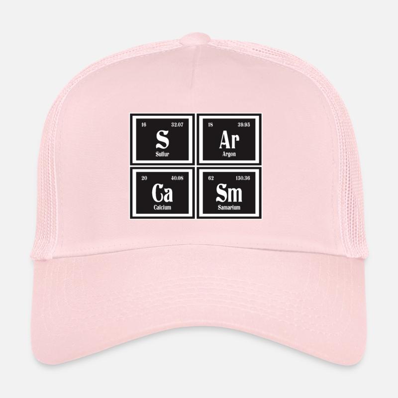 Sarcasm | Periodic Table of Elements Trucker Cap