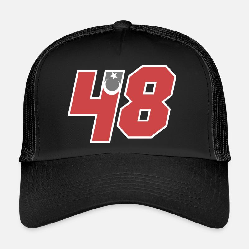Muğla - Trucker Cap - Schwarz/Schwarz