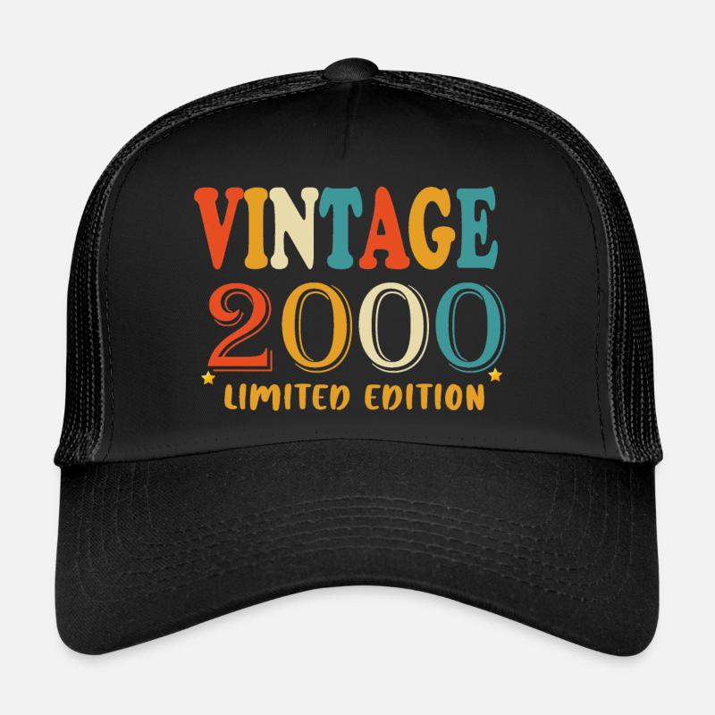 Limited Edition 2000 - Trucker Cap - black/black