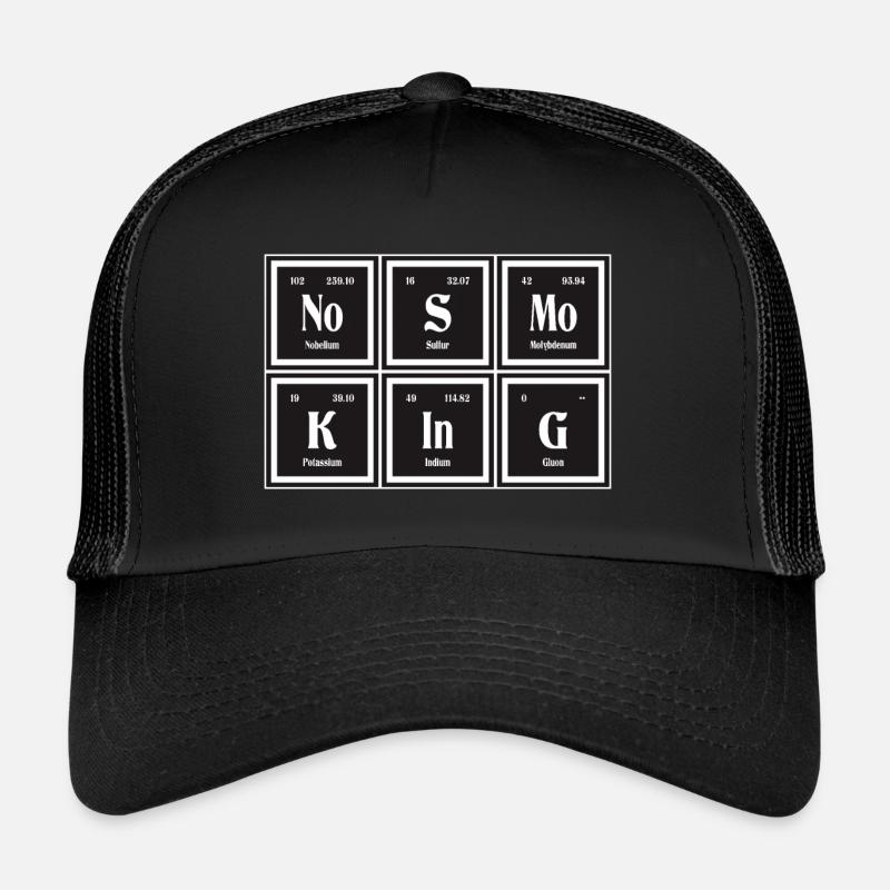 | non-fumeur Tableau périodique des éléments Casquette trucker 