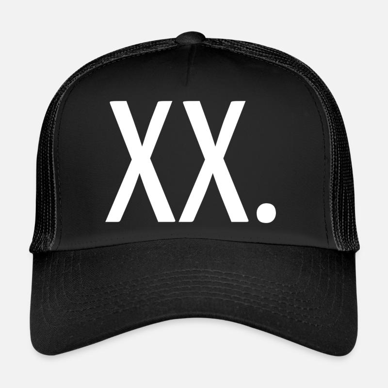 Xx - Trucker Cap - Schwarz/Schwarz