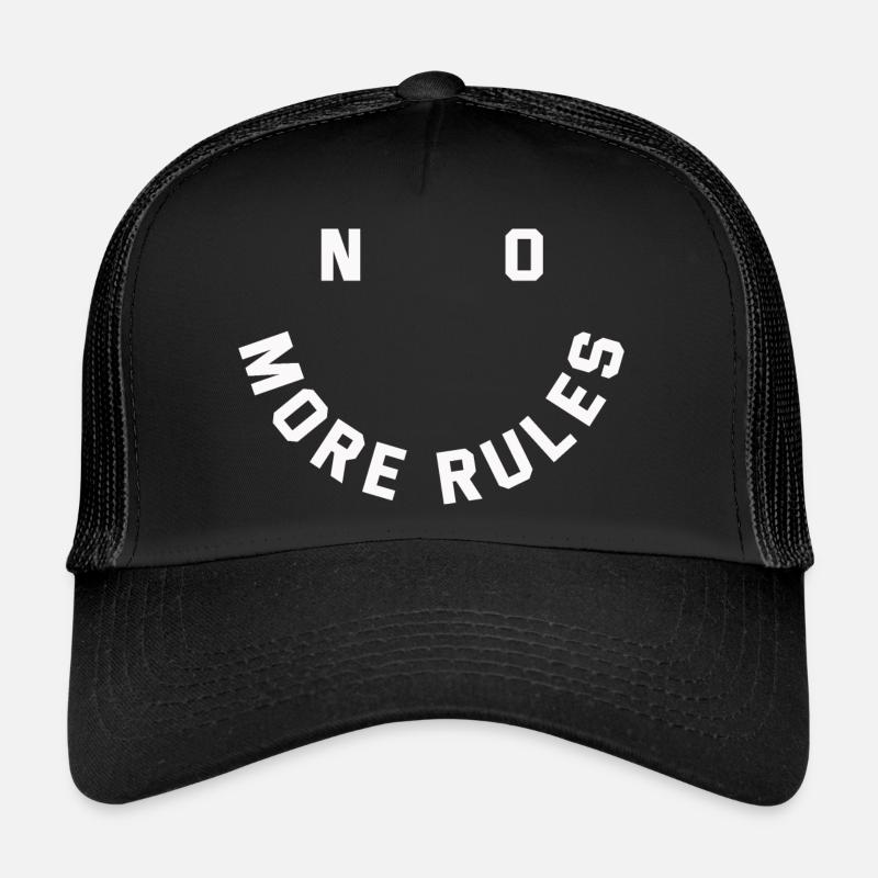 no more rules Trucker Cap