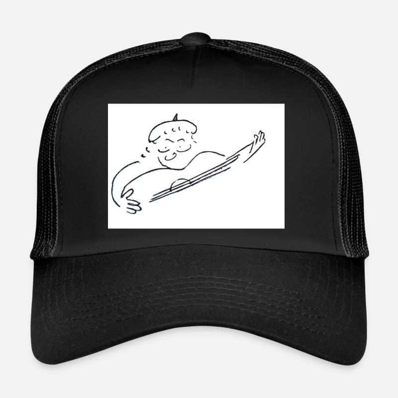 Guitar man Trucker Cap