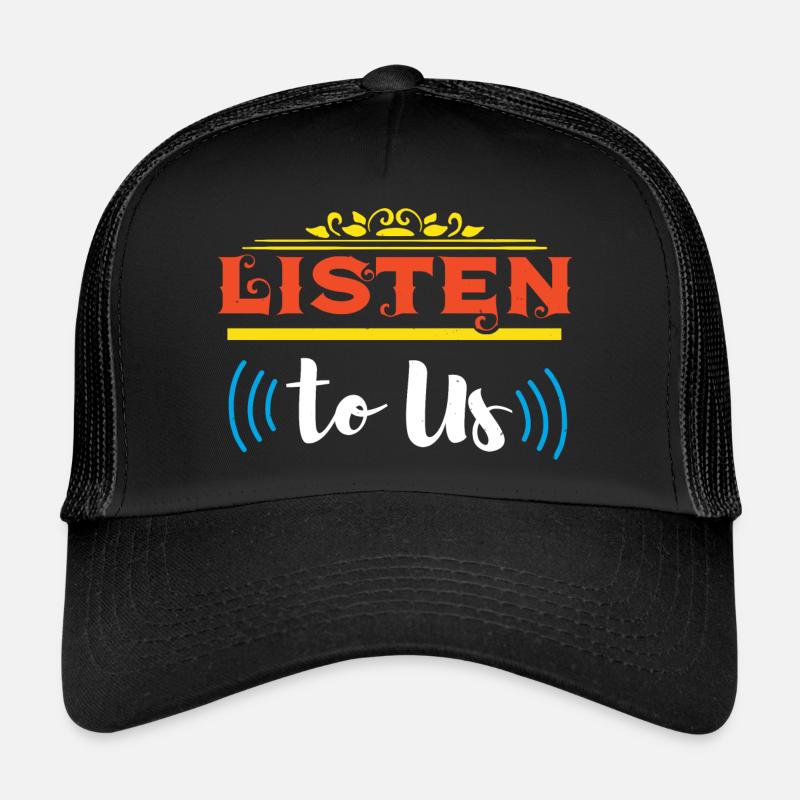 HÖREN SIE UNS ZU Trucker Cap