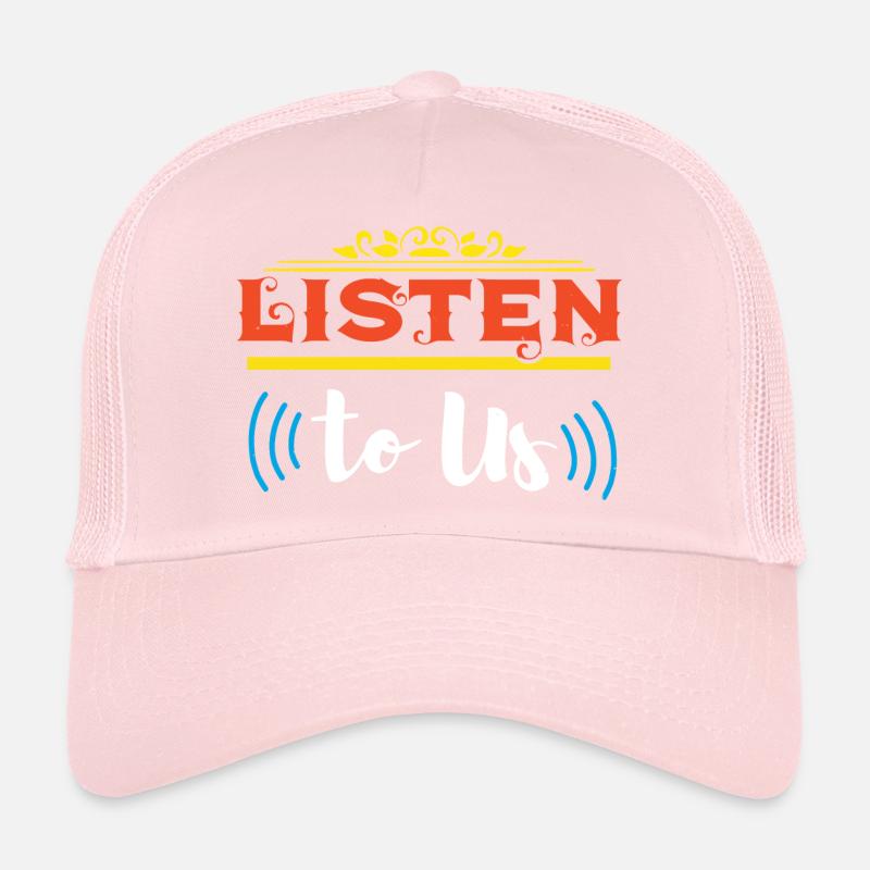 ÉCOUTEZ-NOUS Casquette trucker 