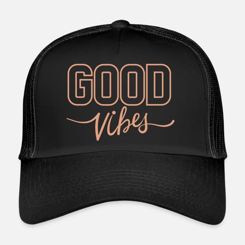Bonnes vibrations Casquette trucker 