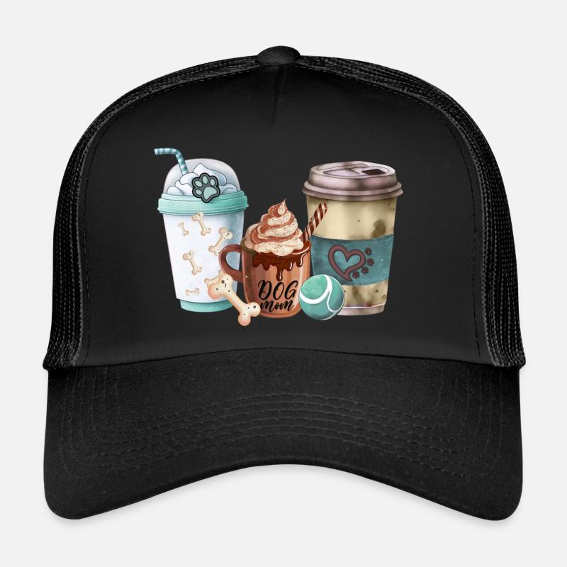 Les mamans chiens adorent le café Casquette trucker 
