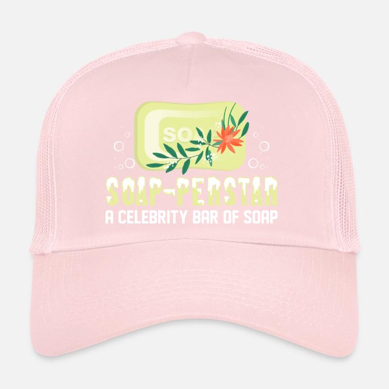 Soap-perstar - Une barre de savon de célébrité Casquette trucker 