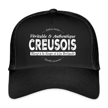 Creusois de Creuse - Casquette trucker  - noir/noir - Devant