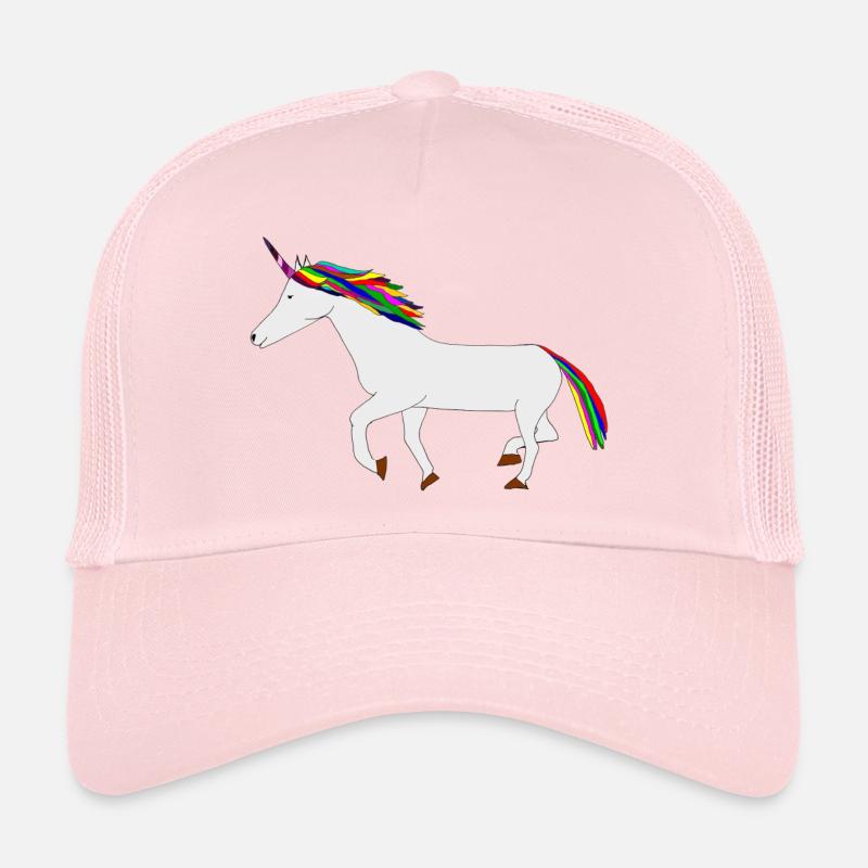 Licorne colorée Casquette trucker 
