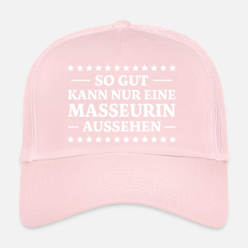 Masseurin Spruch Beruf Massage Masseurin Geschenk Trucker Cap