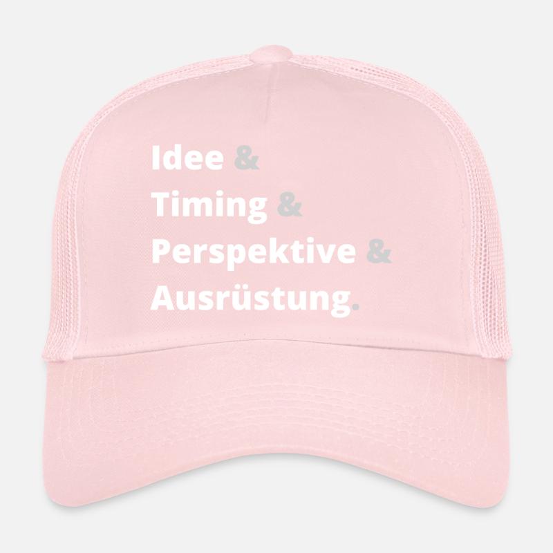 Idee & Timing & Perspektive & Ausrüstung Hell Trucker Cap