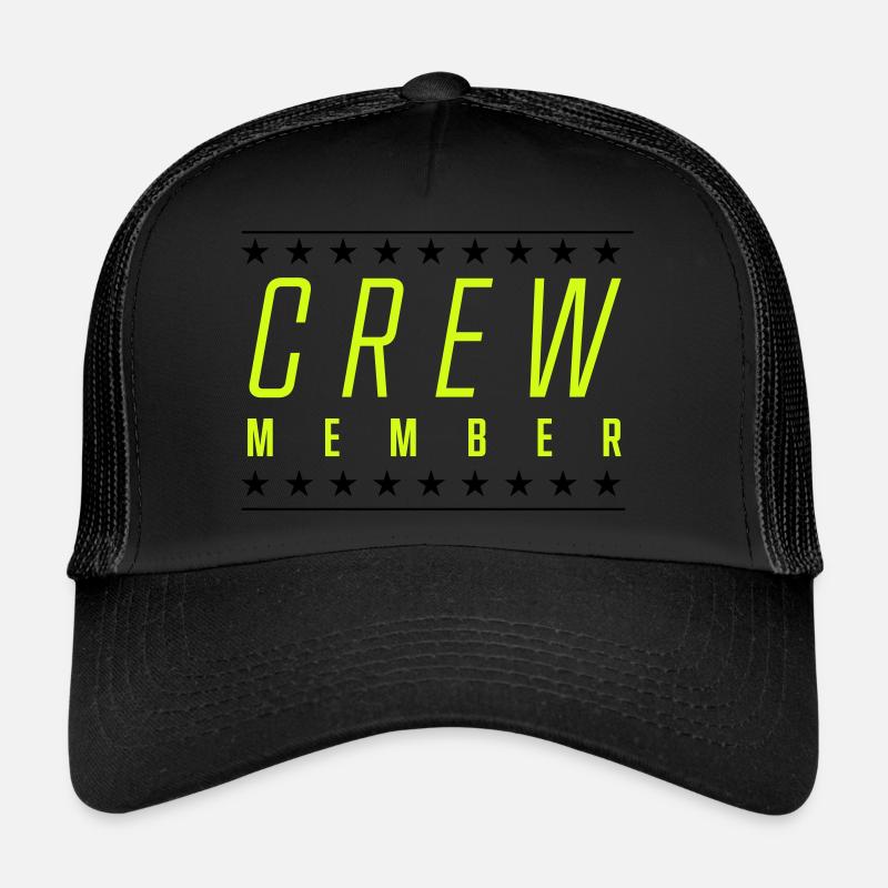 Membre d’équipage Casquette trucker 