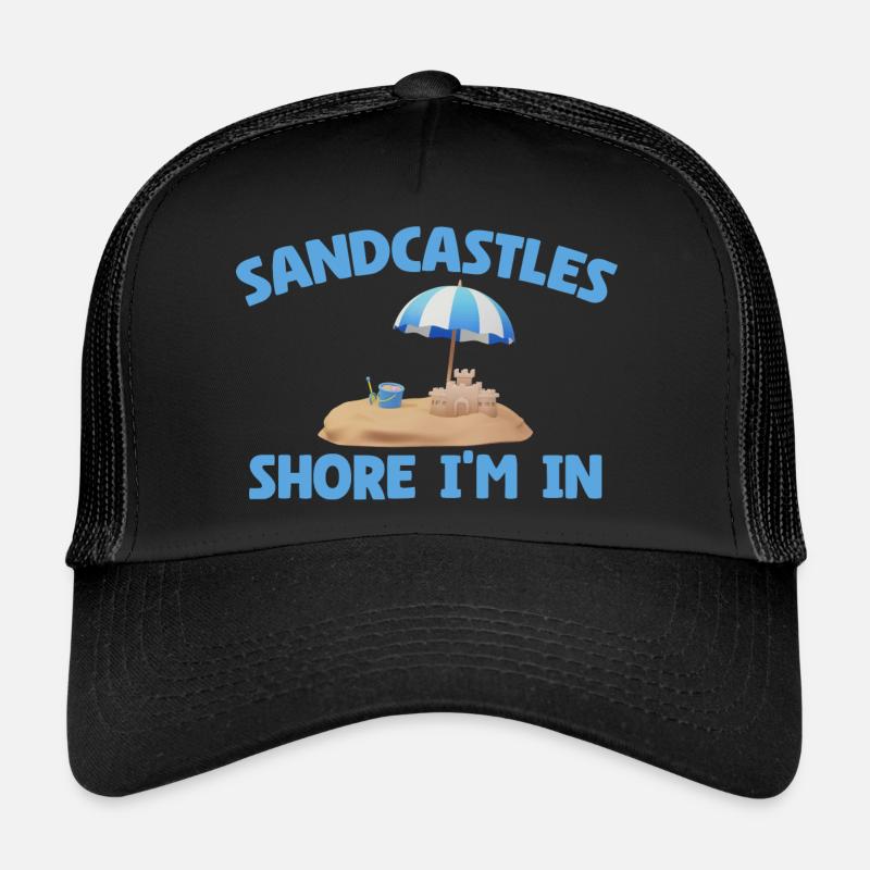 Enfants Kit Château De Sable Équipement De Château De Sable Ensemble Jouets Casquette trucker 