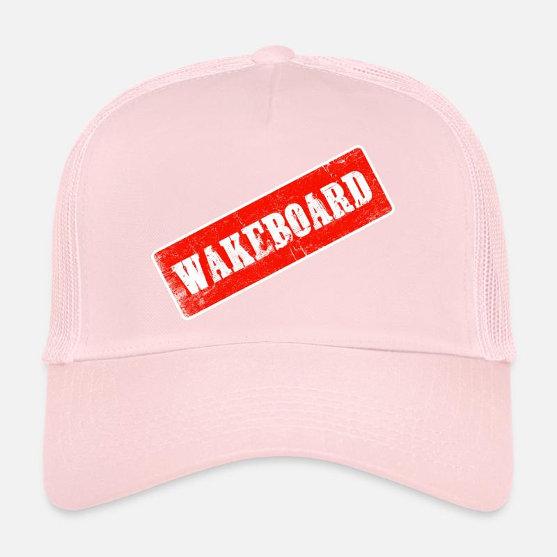 wakeboard wakeboarder wakestyle cable-wake Casquette trucker 