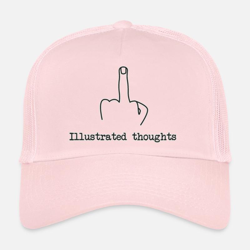 Illustrated Thoughts Trucker Cap