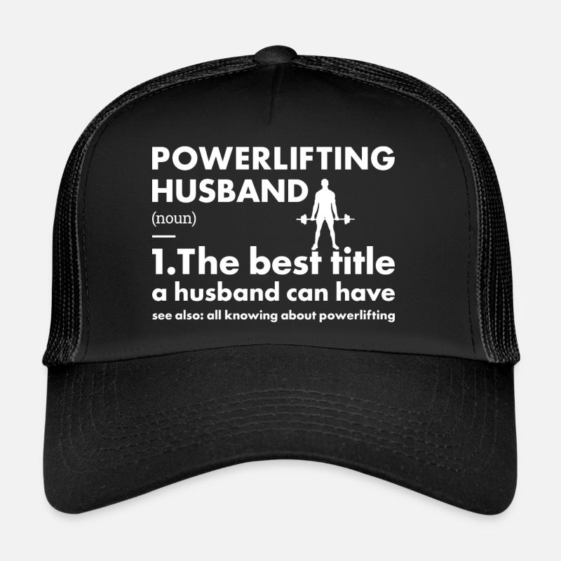 Sport Mari Powerlifting Casquette trucker 