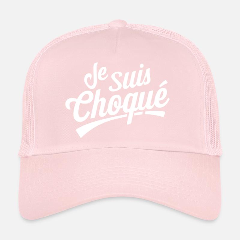Je suis choqué Casquette trucker 