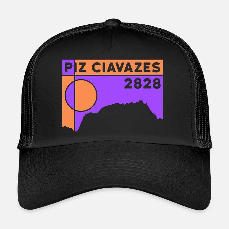 Piz Ciavazes Dolomites Climbing Sella Souvenir Trucker Cap