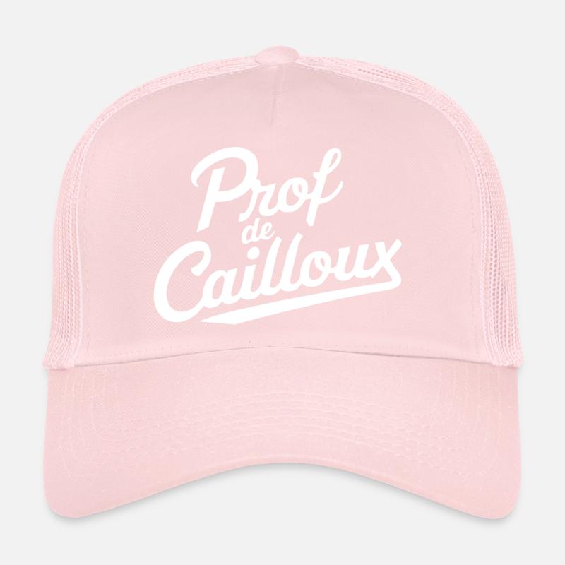 Prof de cailloux Casquette trucker 