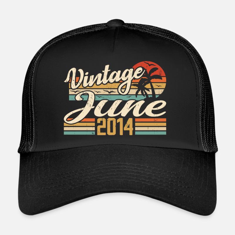 Juni 2014 Jubiläum 2014 Retro 2014 Juni 2014 Trucker Cap