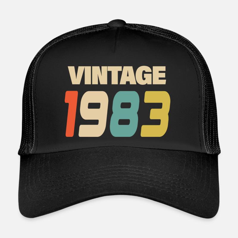 1983 Vintage Retro Classic 1983 Trucker Cap