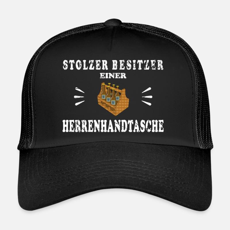 Stolzer Besitzer einer Männerhandtasche - Funmotiv Trucker Cap