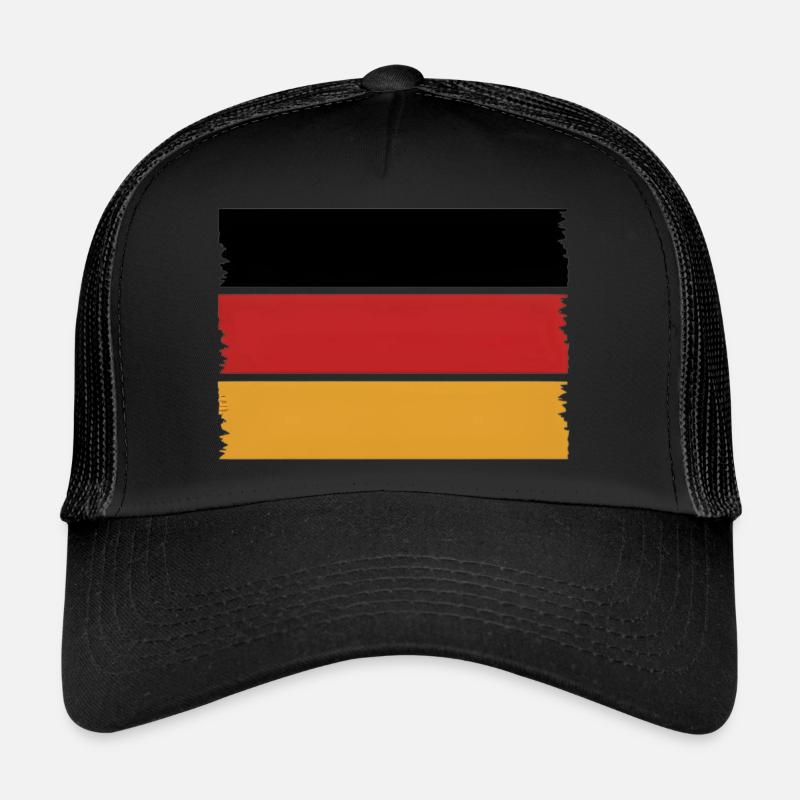 Drapeau Allemagne Allemagne Casquette trucker 