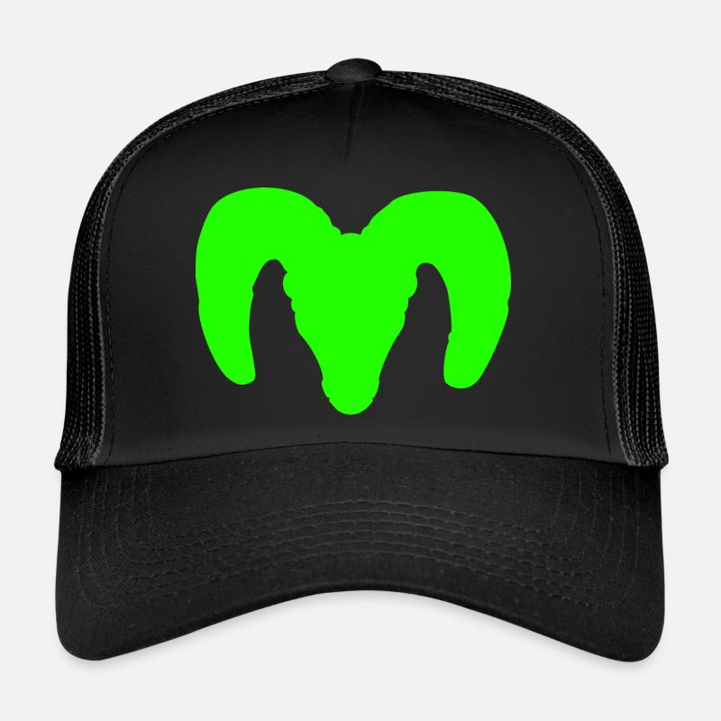 Silhouette de mouflon d’Amérique – Pure Wilderness Casquette trucker 