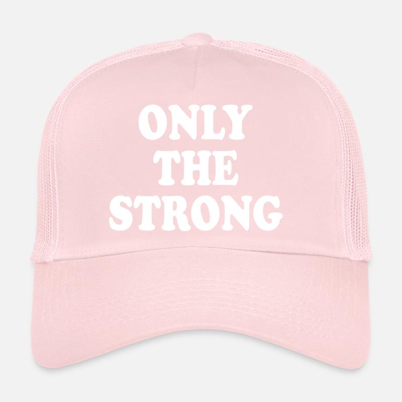 only the strong Casquette trucker 