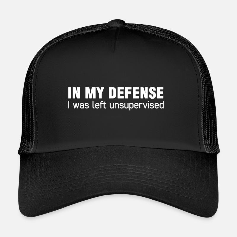 Dans ma défense Citations Casquette trucker 