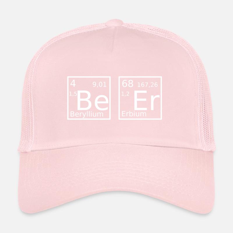 Bier Beer Periodensystem Trucker Cap