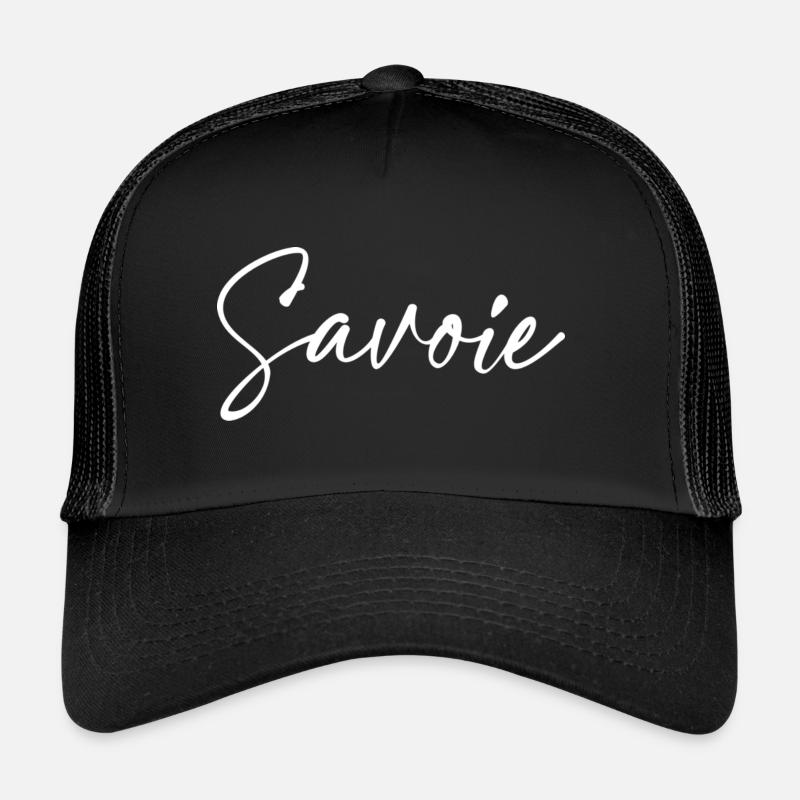Savoie typographie Casquette trucker 
