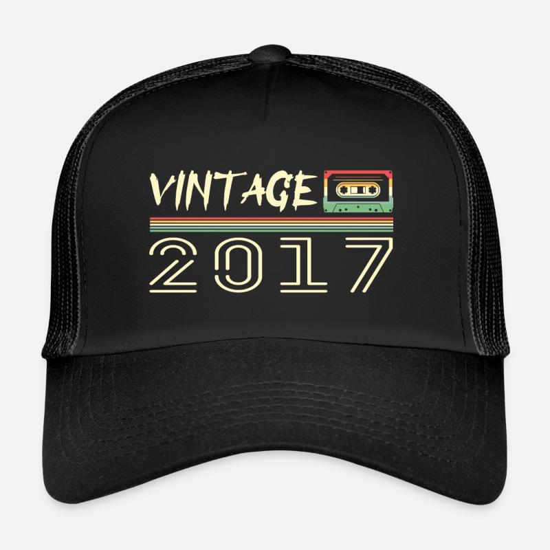 2017 Original 2017 Retro Geburtstagsgeschenk 2017 Trucker Cap