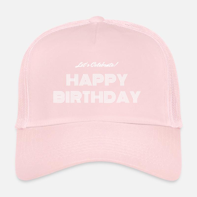 Joyeux anniversaire Casquette trucker 