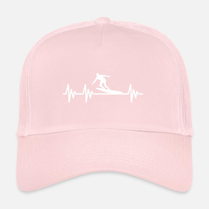 Surf Surfer Waves Surfboard Surfboard Casquette trucker 