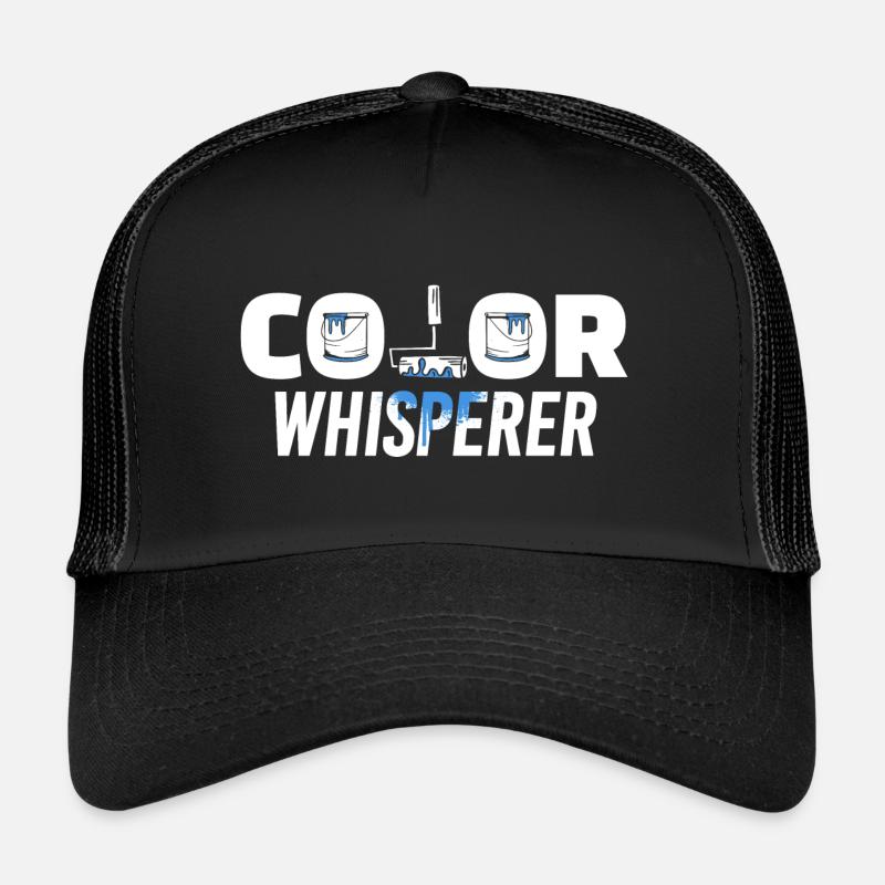 Peintre Whisperer de couleur Peintre Casquette trucker 
