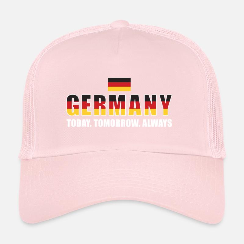 Germany Today Tomorrow Always Germany Rugby Trucker Cap