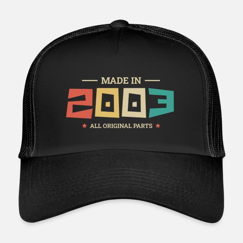 Légendaire Depuis 2003 Original 2003 Casquette trucker 