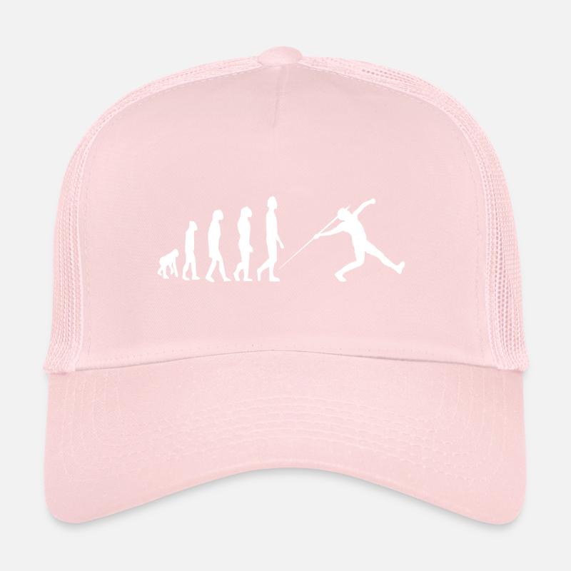 Javelin Speer Speerwurf Speerwerfen Evolution Trucker Cap