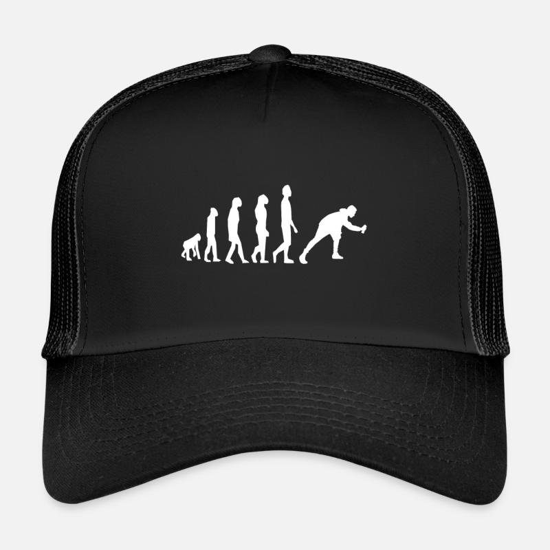 Graffiti Sprayer Evolution - Casquette trucker  - noir/noir