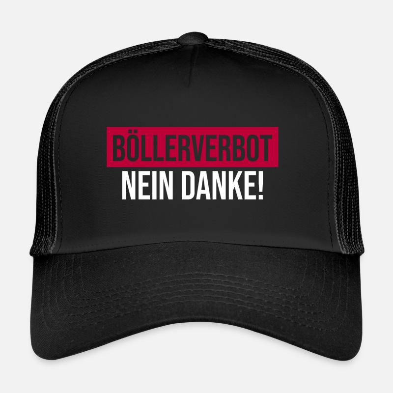 Böllerverbot Nein Danke Feuerwerksverbot Silvester Trucker Cap