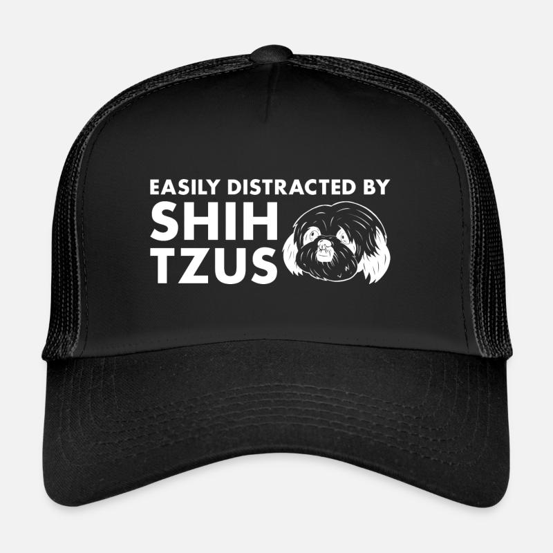 Facilement distrait par Shih Tzu Casquette trucker 