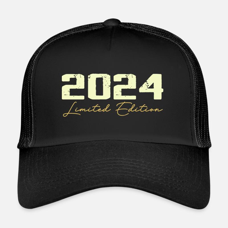 Limitierte Auflage 2024 - Geburtstagsgeschenk 2024 Trucker Cap