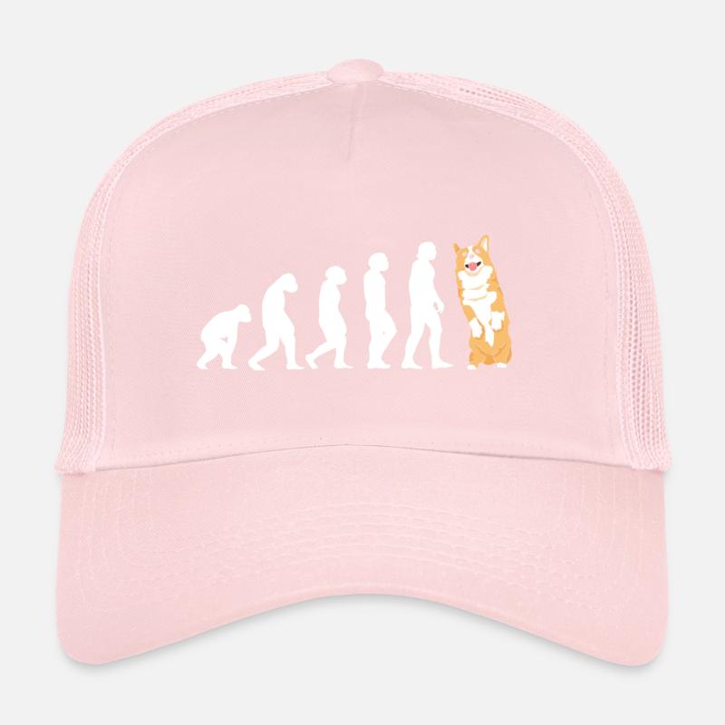 Dog Evolution Corgi Trucker Cap