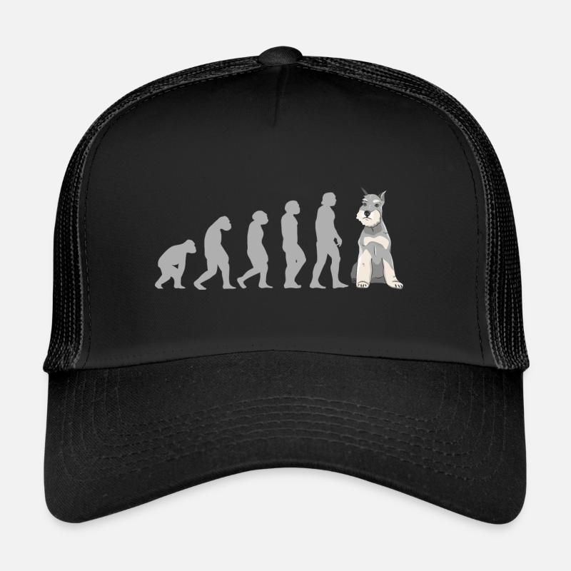 Evolution Schnauzer - Casquette trucker  - noir/noir